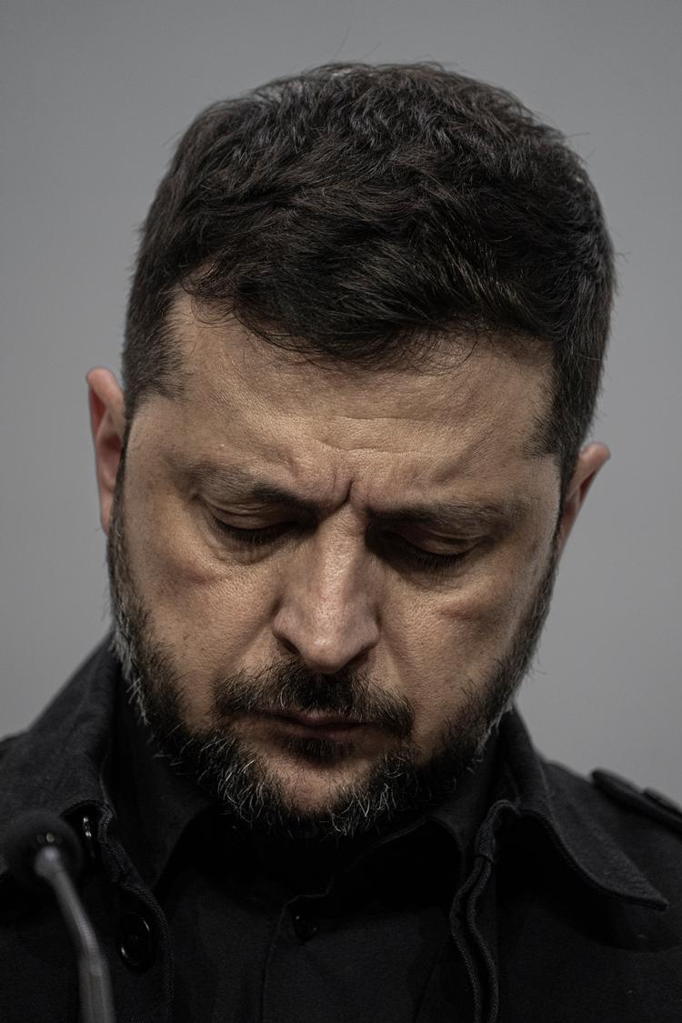 Zelenskyj har længe udelukket et valg i krigstid. Det ændrede sig tirsdag.  Foto: Anthon Unger