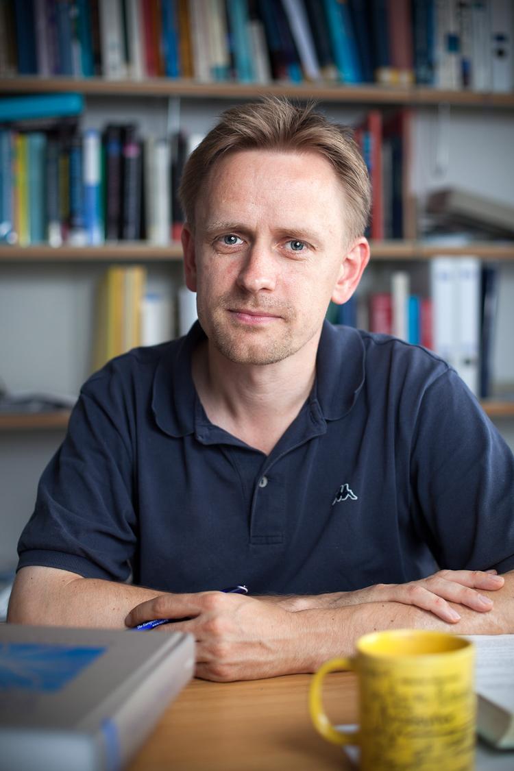 Hans Otto Uldall Fynbo er professor ved Institut for Fysik og Astronomi på Aarhus Universitet, der har meldt sig ind i Kernekraftalliancen. Foto: Lars Kruse/Au Kommunikation