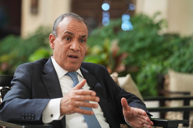 »Uden amerikanerne ville det have været umuligt at nå til en våbenstilstand i Gaza«, lyder det fra Egyptens udenrigsminister Badr Abdelatty. Foto: Amr Nabil/Ritzau Scanpix