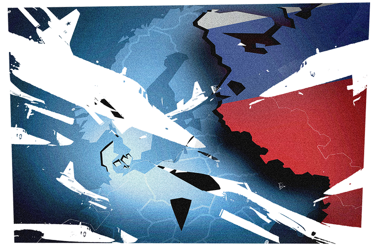 Europas sikkerhedsløfter bygger på en grundlæggende opfattelse af, at det her ikke er afslutningen på historien, men snarere begyndelsen på et nyt kapitel, mener professor. Fotocollage: Tomas Østergren. Foto: Ritzau Scanpix