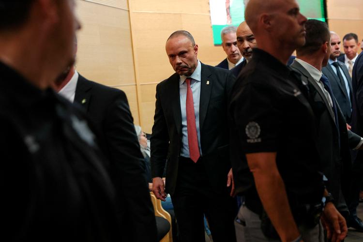 Inden han blev vicedirektør for FBI, promoverede Dan Bongino flere konspirationsteorier, som involverede netop FBI, i sin podcast. Foto: Patrick T. Fallon/Ritzau Scanpix