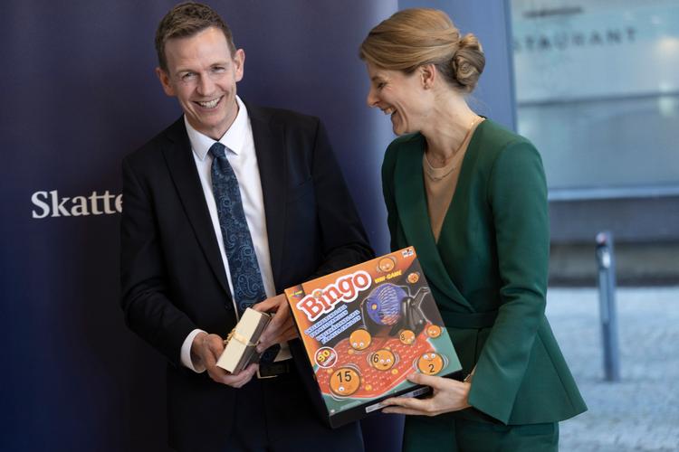 Da Ane Halsboe-Jørgensen (S) i september overtog posten som skatteminister fra Rasmus Stoklund (S), overtog hun også sagen om 'skatten fra helvede' og de udgifter, det koster statskassen at afskaffe den.    Foto: Mads Nissen