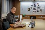 Martin Beck spillet af Peter Haber i 'Den usynlige mand', film nummer 50 i serien.   Foto: Nordisk Film