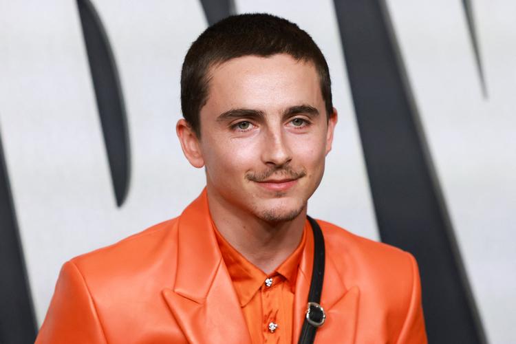 Timothée Chalamet er aktuel med filmen ''Marty Supreme'', hvor han spiller en bordtennisspiller i 1950''ernes New York. Filmen får dansk premiere til februar. Foto: Mario Anzuoni/Ritzau Scanpix