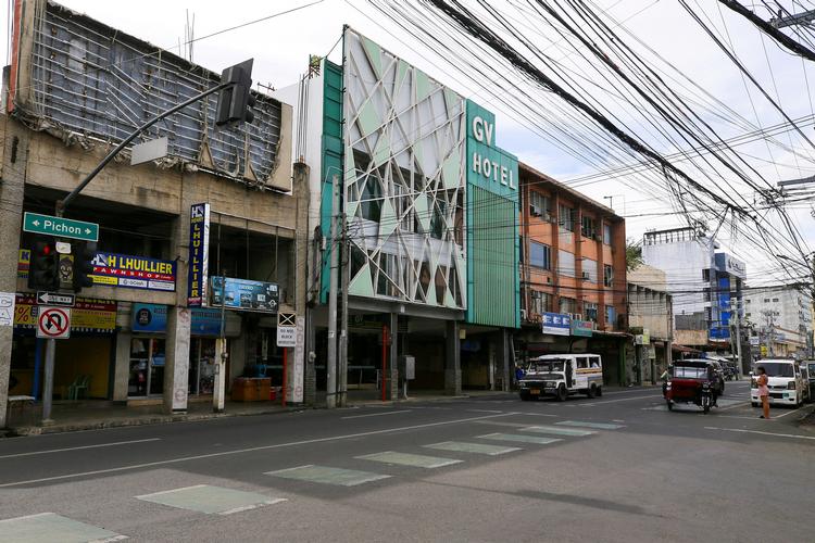 De to mistænkte tjekkede ind på GV Hotel i Davao City den 1. november og tjekkede ud den 28. november, oplyser hotellets personale til The New York Times. Foto: Marconi B. Navales/Ritzau Scanpix