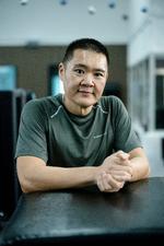 Micki Cheng har tabt 50 kg. Undervejs kæmpede han med en skamfølelse, fordi han benyttede vægttabsmedicinet Wegovy .  Foto: Martin Dam Kristensen