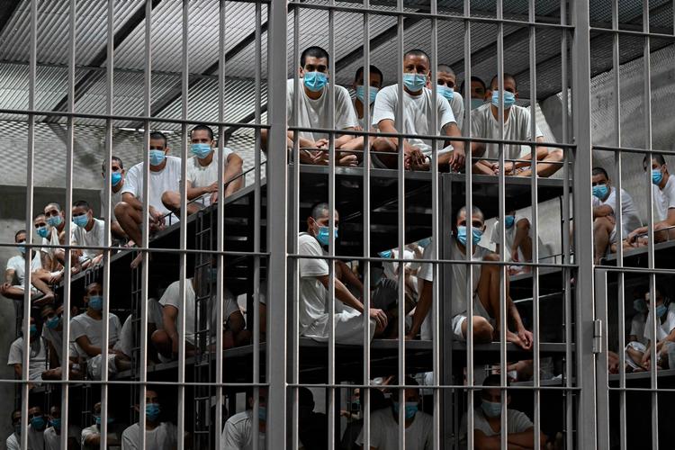 Landets 44-årige præsident Nayib Bukele har stået for en kurs, hvor der er blevet slået hårdt ned på landets bander. Foto: Marvin Recinos/Ritzau Scanpix