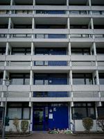 Den toårige dreng blev kastet ud fra syvende sal i en etageejendom i Høje Gladsaxe. En 32-årig mand er fængslet og sigtet for drab. Foto: Mads Nissen