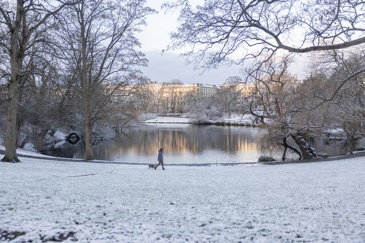 DMI tør ikke stålfast love snevejr, men det ser ud til, at det er et vejr, der venter op til årsskiftet.  Foto: Cecilie Rolvung