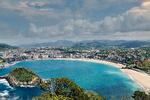 Spanske San Sebastián er genkendelig for de fleste med sin placering ved havet ud til Biscayabugten. Foto: Pierre Archi/Unsplash