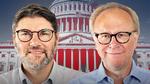 Kampagnesporet har fulgt amerikansk politik siden ilddåben under valgkampen i 2016 – først på Radio24syv, siden på Berlingske og i dag hos Jyllands-Posten, båret af to af landets mest erfarne USA-kendere. Illustration: Jyllands-Posten