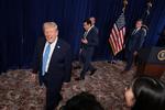 På pressemødet efter indgrebet i Venezuela sagde Donald Trump, at USA ville overtage styringen af landet. Foto: Jonathan Ernst/Ritzau Scanpix