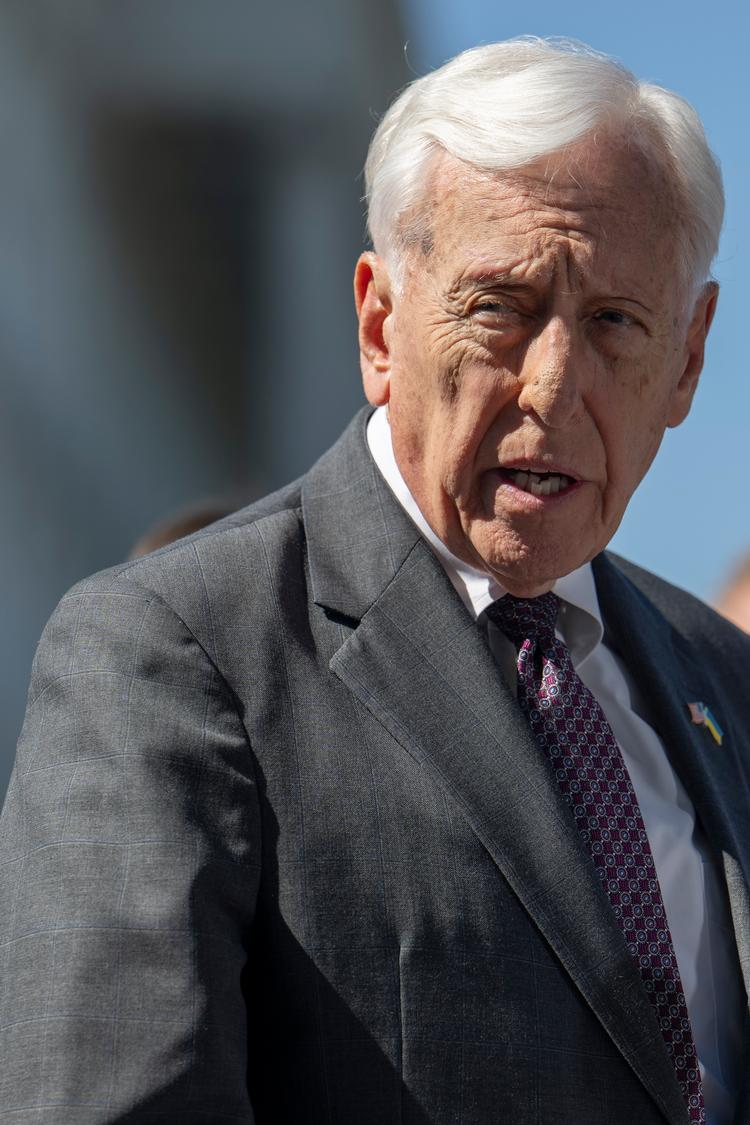 The 86-year-old ​Steny Hoyer has represented a district in Maryland in the House of Representatives since 1981. He is thus​ the longest-serving Democrat in the House. Foto: Craig Hudson/Ritzau Scanpix