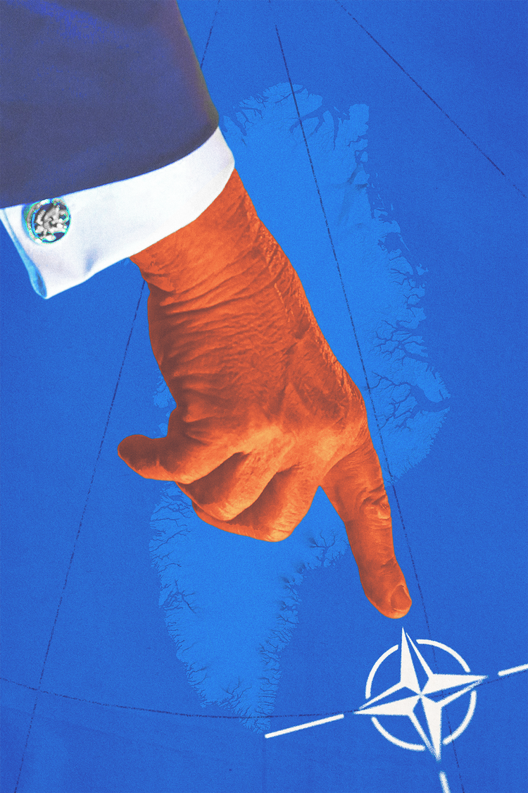 Kollage: Mads D'Alterio Djervig. Originalfoto: Joshua Stevens/Nasa, Wikimedia, Kevin Lamarque/Ritzau Scanpix