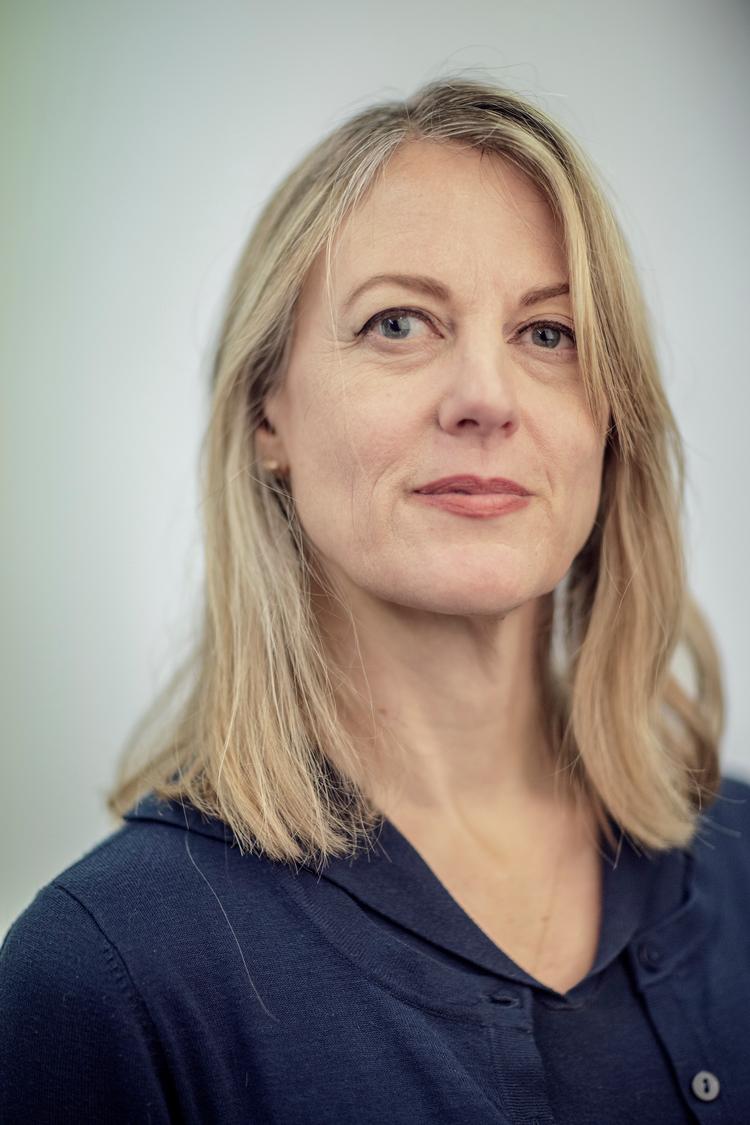 Den norske forfatter Helene Uri får kritik for at gå virkeligheden for nær i sin nye roman 'I mitt lune hi'.  Arkivfoto: Miriam Dalsgaard