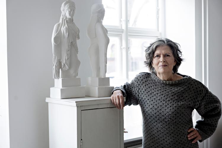 Der farer en djævel i Karin Birgitte Lund, når hun cykler i København. Der hersker efterhånden ren anarki på cykelstierne, mener hun.  Foto: Martin Lehmann