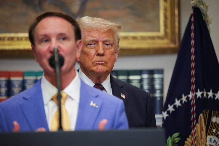 Donald Trump har udpeget Jeff Landry som USA’s særlige udsending til Grønland. Arkivfoto: Carlos Barria