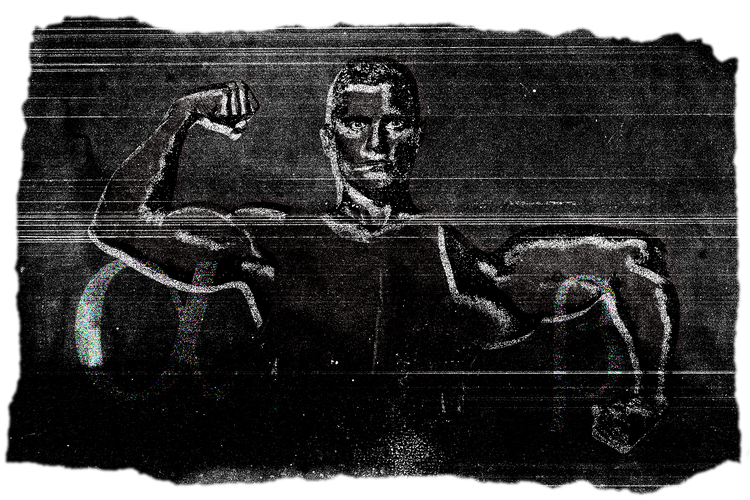 I manosfæren tjener influencere penge på at sygeliggøre måder at være mand, siger forsker. Illustration: Mathias Lystbæk. Originalfoto: Texturelabs, Freepik