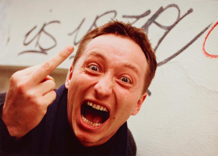 Filminstruktøren Søren Fauli brød igennem med filmen 'De skrigende halse' i 1993. Filmen, der er skrevet af ham selv og Bo hr. Hansen, introducerede bl.a. udtrykket 'Ronni-drengen', som måske er årsag til en gammel sprogtendens' revival. Foto: Mogens Berger