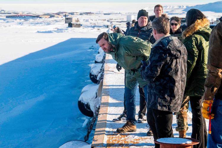USA's vicepræsident JD Vance besøgte i marts sidste år Pituffik Space Base i Grønland, hvor USA har omkring 150 militære ansatte udstationeret. Arkivfoto: Jim Watson