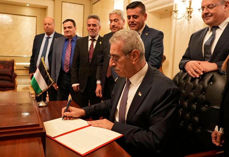 Den palæstinensiske politiker Ali Shaath er af USA udpeget til at lede en teknokratisk overgangsregering for Gaza. Søndag var Shaath i Egypten til det første møde i det, der skal udvikle sig til overgangsregeringen. Foto: -/Ritzau Scanpix