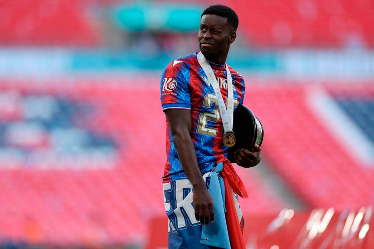 Den engelske landsholdsforsvarer Marc Guehi har indtil videre spillet for Crystal Palace og var også sat i forbindelse med Liverpool. Foto: Adrian Dennis/Ritzau Scanpix