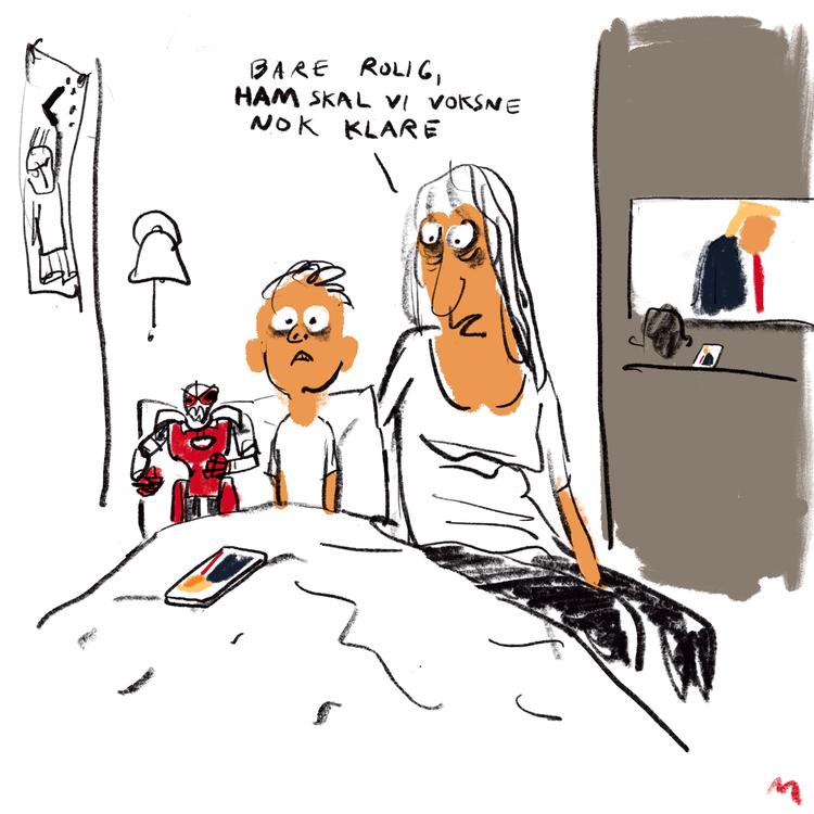 Tegning: Mette Dreyer