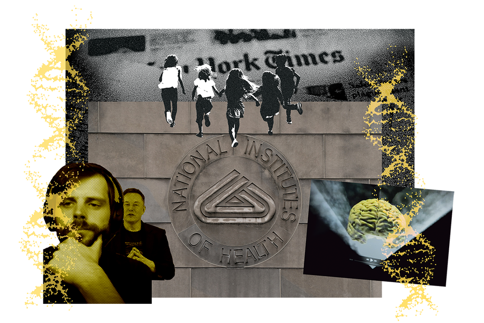 Christine Vierø Larsen. Originalfoto: Hope not hate,  Elizabeth Frantz/Ritzau Scanpix, Denis Balibouse/Ritzau Scanpix, Thomas Borberg, Benjamin Krog