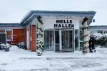 Navnet på Helle Hallen er et levn fra dengang der fandtes en kommune, der hed Helle Kommune. I dag hedder det Varde Kommune, navngivet efter den største by i området.  Foto: Peter Maunsbach