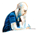 Sanjay Shah lytter til anklageren 20. september 2024. Foto: Claus Nørregaard/POLITIKEN