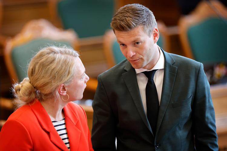 SF's finansordfører Sigurd Agersnap beskylder Socialdemokratiet for at lave politik, der ikke gavner dem, som har mest brug for det. Foto: Jens Dresling