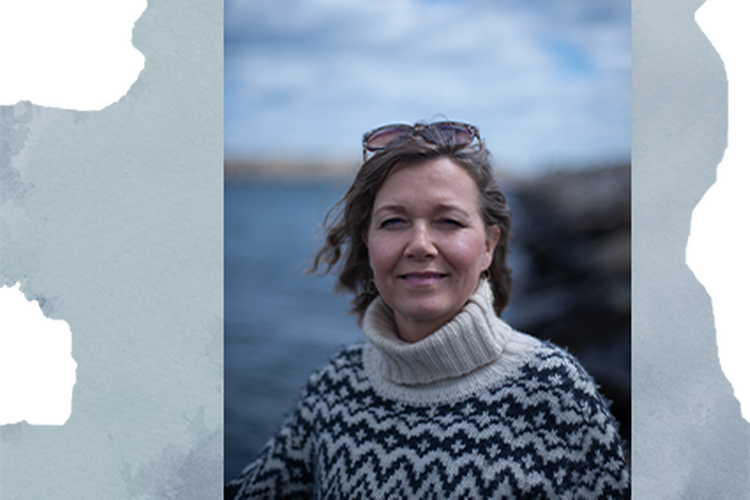 Trine Natasja Sindahl har inddraget fem af de personer, der hyppigt ringer til rådgivningstjenester, som medforskere. Illustration: Karina Kofoed. Foto: Nadia Horsted 