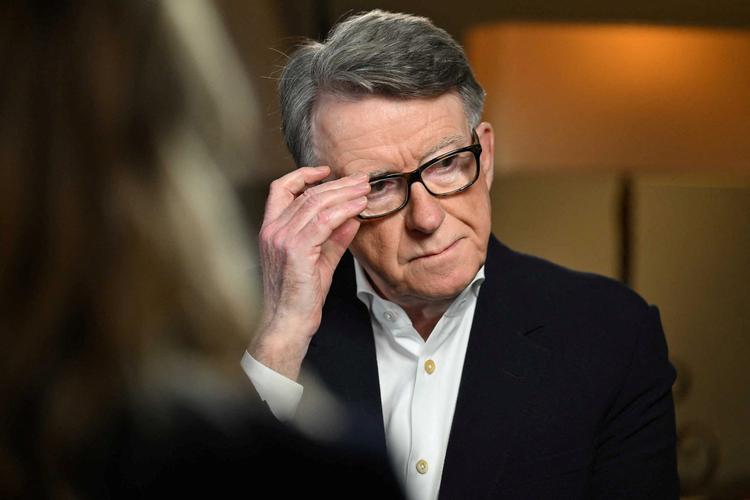 Peter Mandelson er kommet i strid modvind i Storbritannien. Foto: Jeff Overs/bbc/Ritzau Scanpix