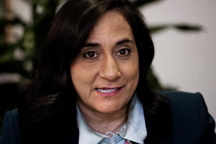 Anita Anand er den første canadiske udenrigsminister, der besøger Grønland. Foto: Finn Frandsen