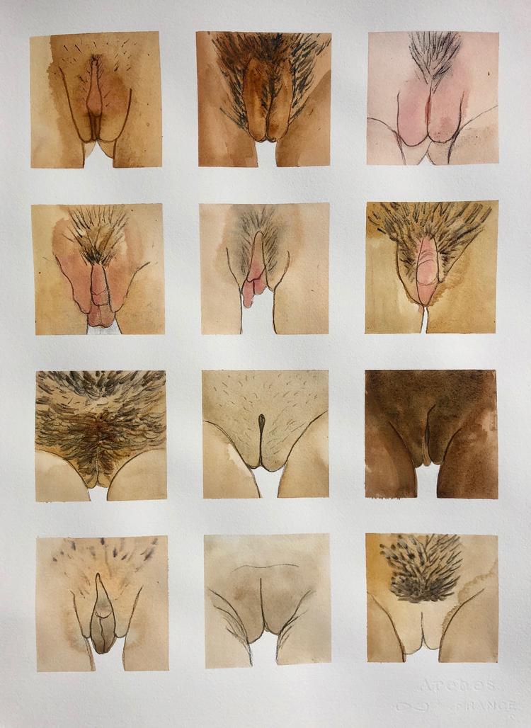 Akvarel: Ina Schuppe Koistinen