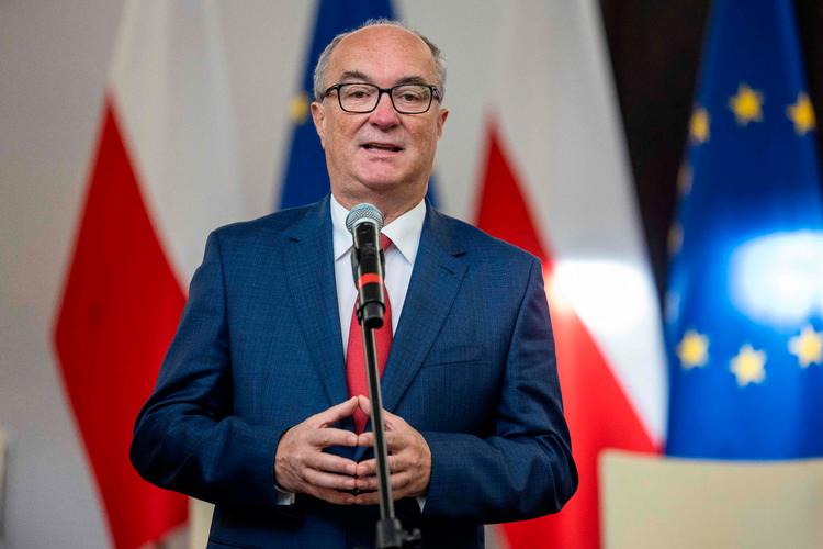 Parlamentsformand Wlodzimierz Czarzasty lægger ikke fingre imellem i sin kritik af USA's præsident, Donald Trump. Og det har gjort den amerikanske ambassadør i landet vred. Foto: Wojtek Radwanski/Ritzau Scanpix