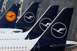 Piloter og kabinepersonalet hos det tyske luftfartsselskab Lufthansa strejker. Det går ud over afgange til og fra danske lufthavne. Der er tale om en planlagt endagsstrejke, så arbejdet forventes at blive genoptaget fredag. Foto: Kai Pfaffenbach/Ritzau Scanpix