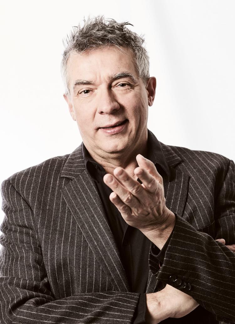 Dan Schlosser viste en hel generation, hvordan verden faktisk så ud. Hans stemme er sidenhen blevet hans vigtigste redskab. Foto: Linda Suhr/PR