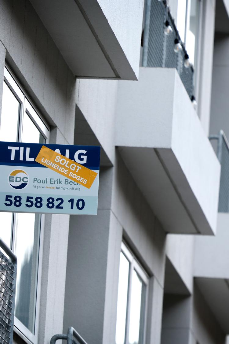 Copenhagen’s housing market has gone almost crazy: condo prices jumped 24.3% in 2025, and the price per square meter now tops DKK 70,000. Foto: Jens Dresling