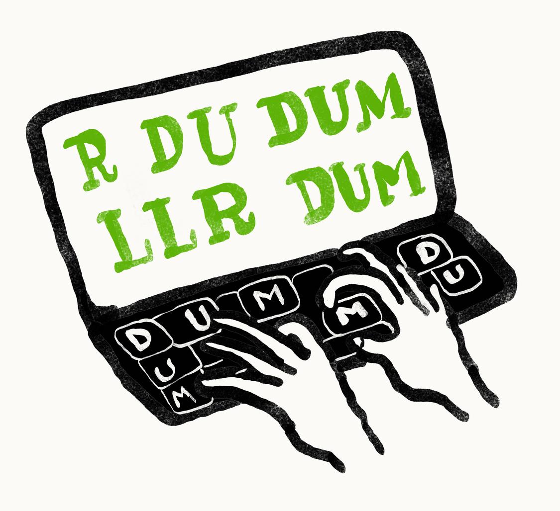 Eksperter mener, at vi lever i dumhedens guldalder. Men passer det? Tegning:  Philip Ytournel/Politiken