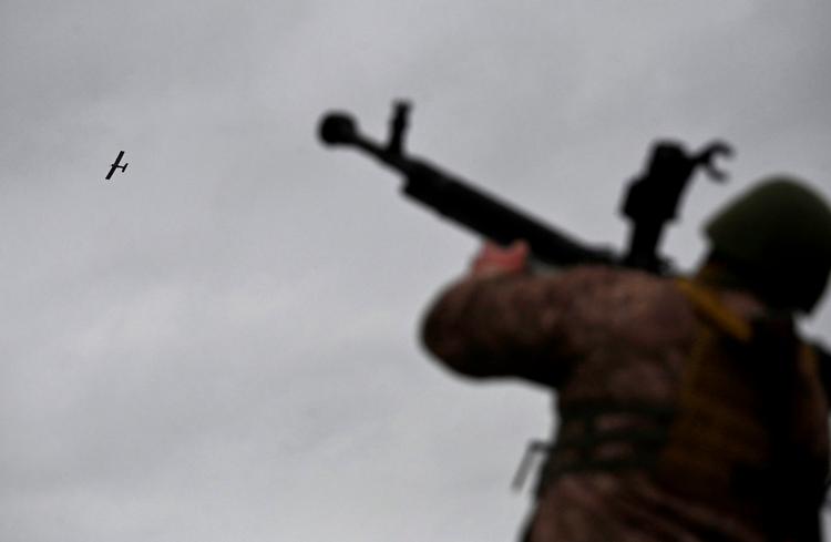 Ukrainske dronekrigere gav Nato et chok under sidste års Hedgehog-øvelse i Estland.  Foto: Sergei Supinsky/Ritzau Scanpix