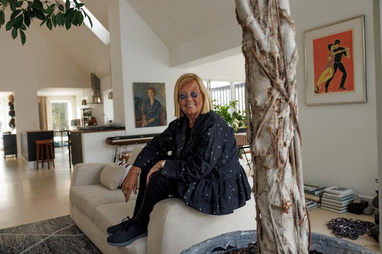 Bitte Kai Rand solgte sit firma til Magasin sidste år, men bliver stadig glad, når hun ser  nogen gå ned ad gaden i en Bitte-frakke.  Foto: Jacob Ehrbahn