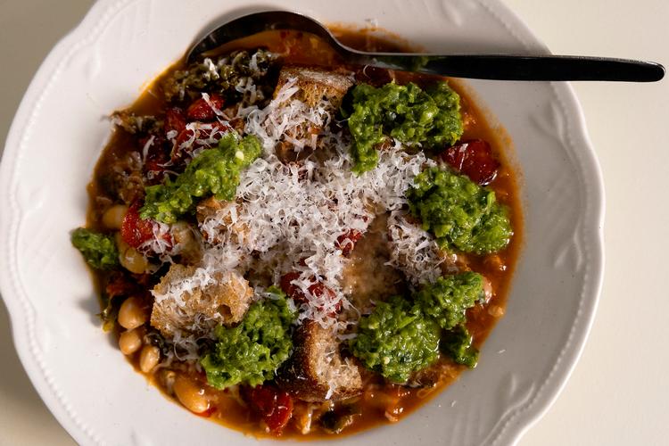 Ribollita at Bonni. Foto: Finn Frandsen