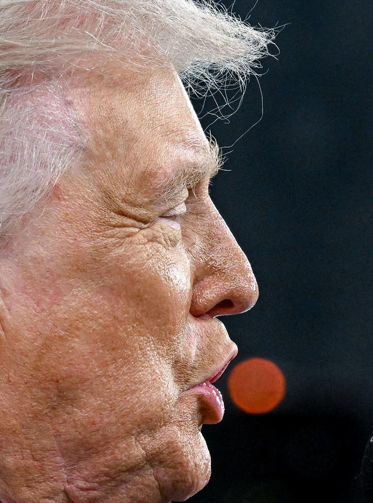 USA's præsident Trump har tidligere holdt en State of the Union-tale på 99 minutter, men den rekord slog han natten til onsdag. Foto: Kenny Holston/the New York Times/Ritzau Scanpix