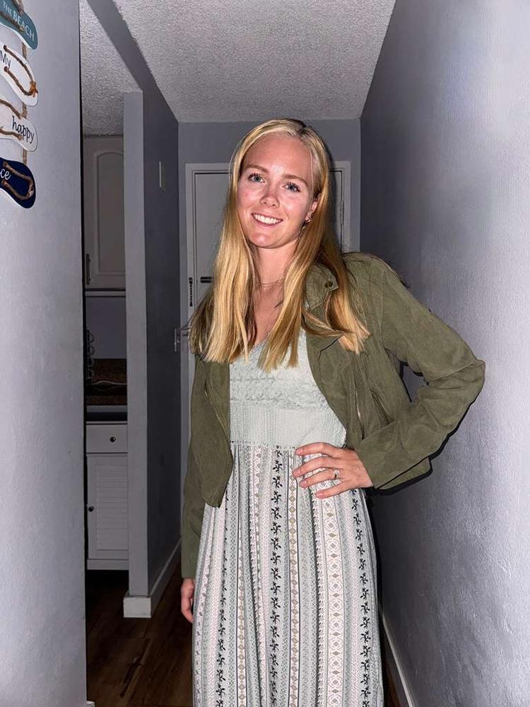 Hanne Engan kom til USA for at studere, men forelskede sig i livet i Californien - og i amerikanske Joshua. Under en green card-samtale i november blev hun anholdt og sendt i et detentionscenter.  Foto: Privatfoto