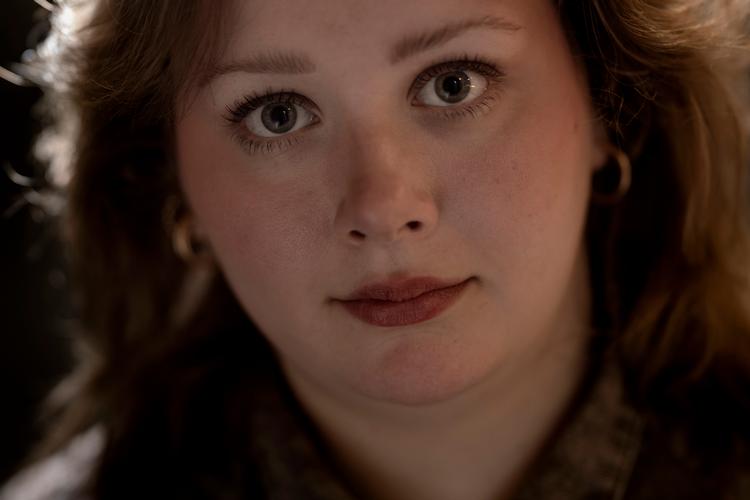 Rollen som 15-årige Lea i den danske film 'Vægtløs' er Marie Helweg Augustsens første hovedrolle. Hun er blevet storrost for sit skuespil.  Foto: Mads Nissen