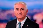 Irans tidligere kronprins, Reza Pahlavi, er søn af shahen, der måtte flygte ud af Iran, da han blev tvunget fra magten under revolutionen i 1979. Foto: Thomas Samson/Ritzau Scanpix