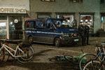 En demonstration på Jagtvej 69 udviklede sig til optøjer omkring Nørrebros Runddel i København. 1. marts 2026 er det 19 år siden, at Ungdomshuset, som holdt til på adressen, blev ryddet af politiet. Foto: Peter Maunsbach