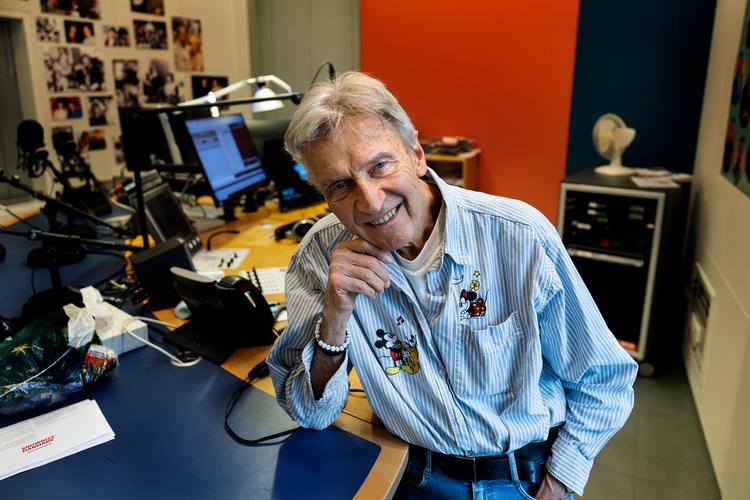 Jørgen de Mylius laver stadig udsendelser for Danmarks Radio og er derudover dj og foredragsholder.   Foto: Finn Frandsen