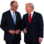 Tirsdag besøger den tyske kansler, Friedrich Merz, den amerikanske præsident Trump i Det Hvide Hus, hvor han givetvis vil blive afkrævet europæisk støtte til angrebet på Iran. Foto: Suzanne Plunkett/Ritzau Scanpix